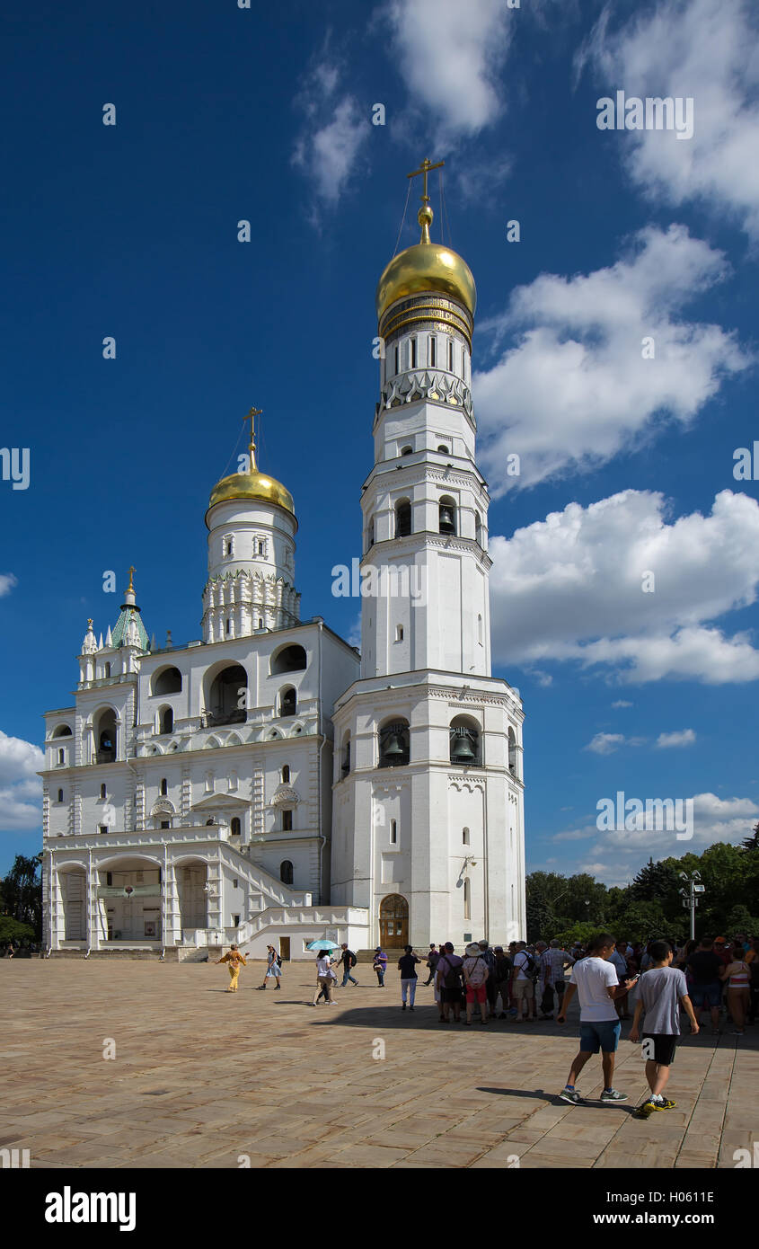 Sehenswürdigkeiten innerhalb des Moskauer Kreml Stockfoto