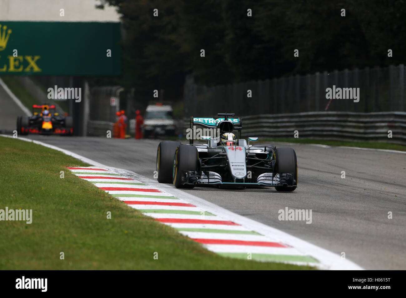 Lewis Hamilton; AMG Mercedes F1 Team; Gp von Italien 2016; Monza Stockfoto