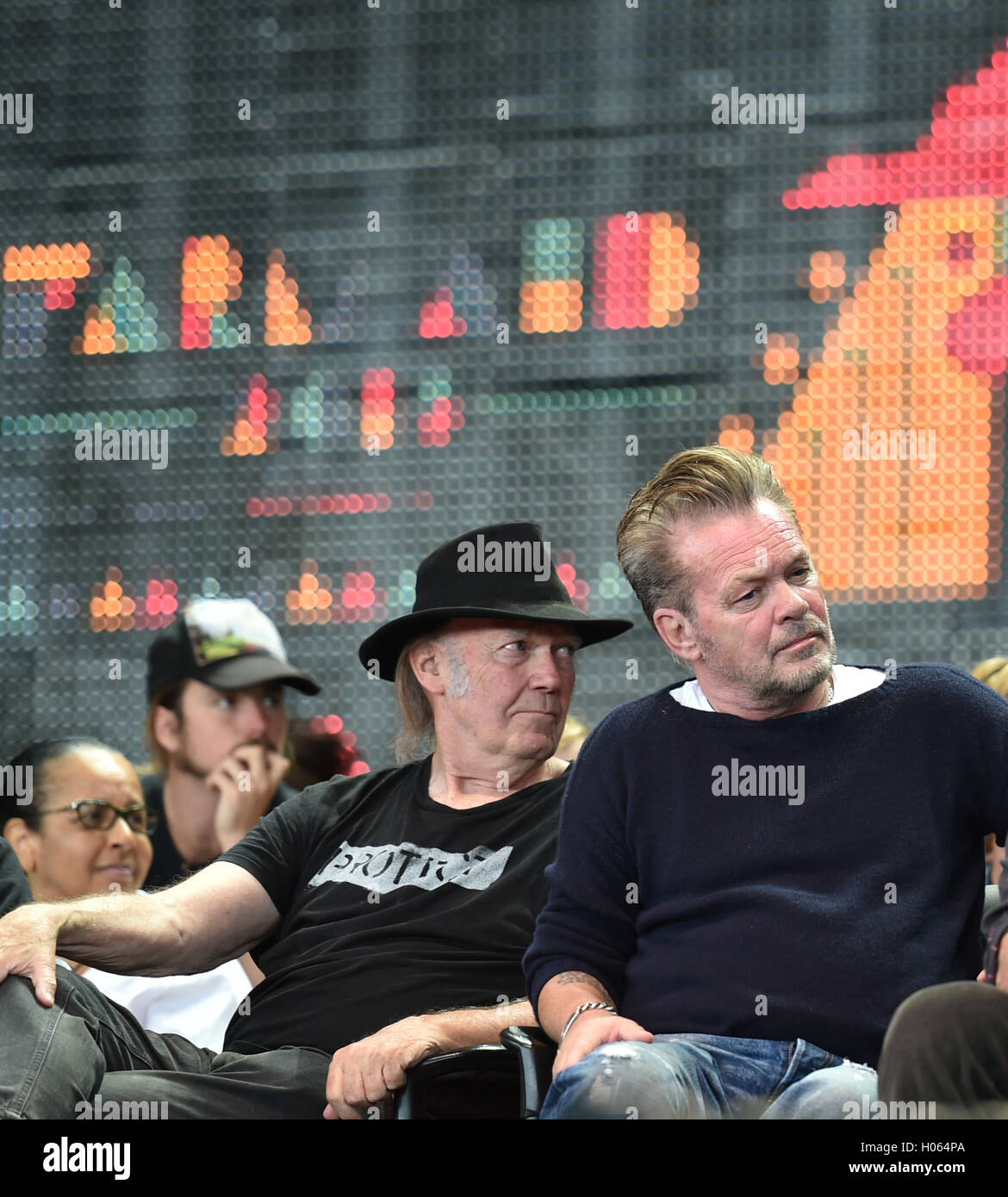 Bristow, VIRGINIA, USA. 17. September 2016. Die Pressekonferenz beginnt FARM AID in BRISTOW, VIRGINIA am 17 SEPTEMBER 2016.photo © Jeff Moore © Jeff Moore/ZUMA Draht/Alamy Live News Stockfoto