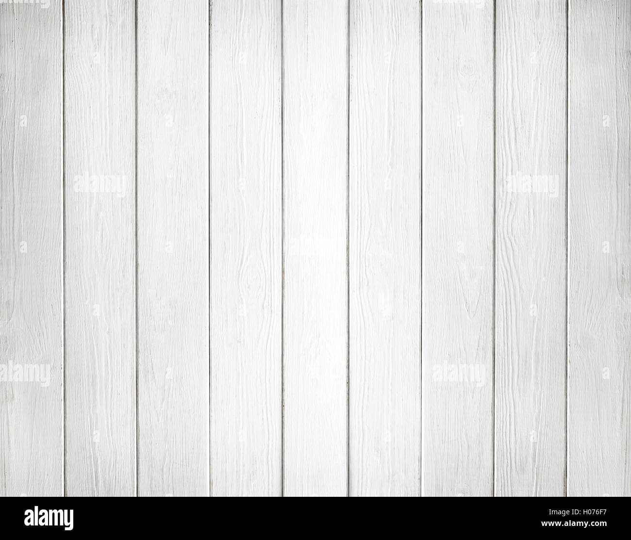 Weiße Holzwand Textur Hintergrund. Der Kiefer Plank weiße Textur Hintergrund Stockfoto