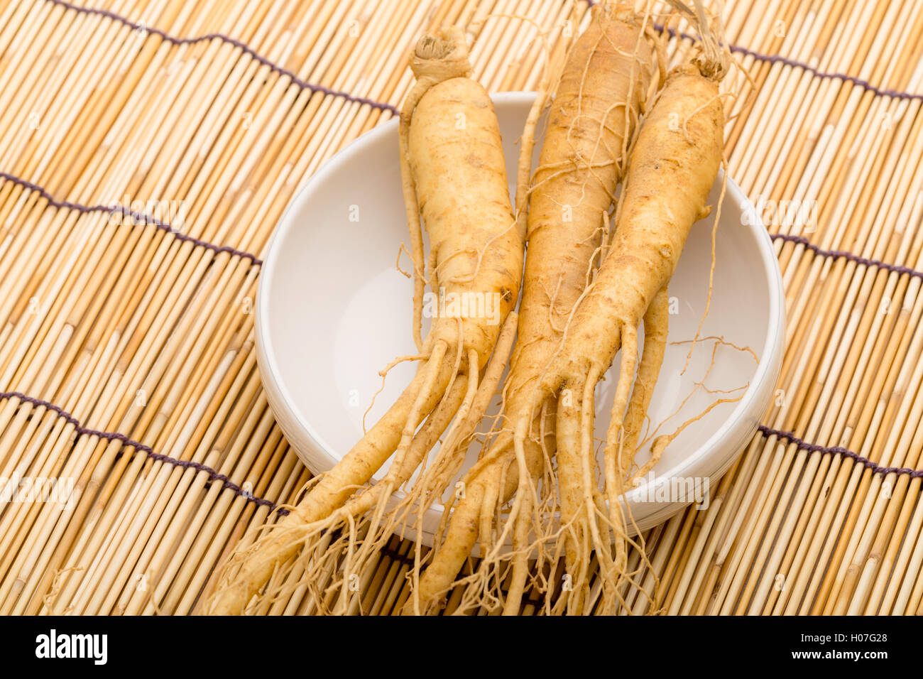 Ginseng Stockfoto