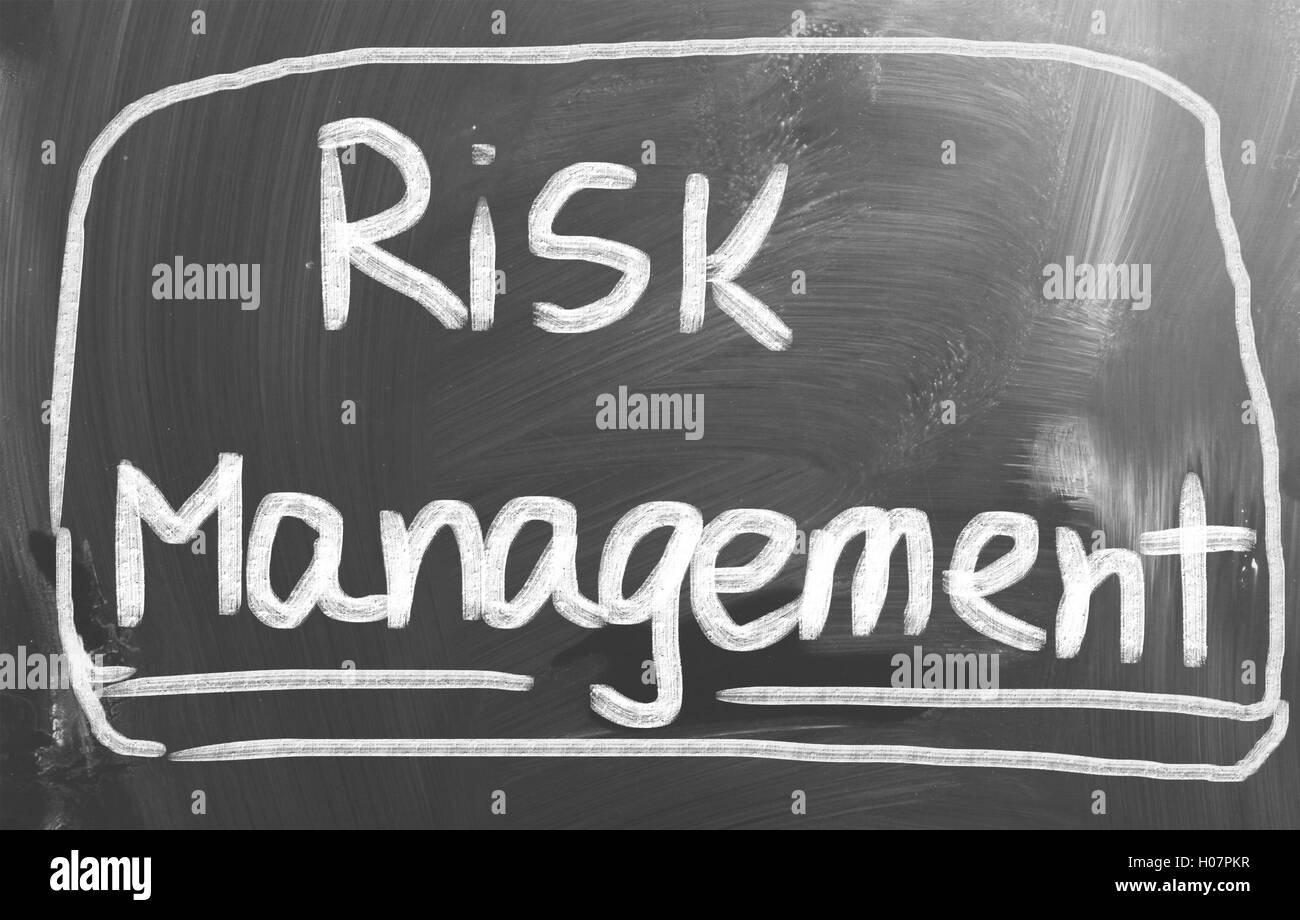 Risiko-Management-Konzept Stockfoto