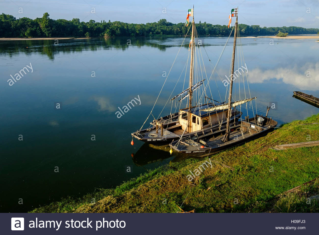 Loire Fluss Stockfotos & Loire Fluss
