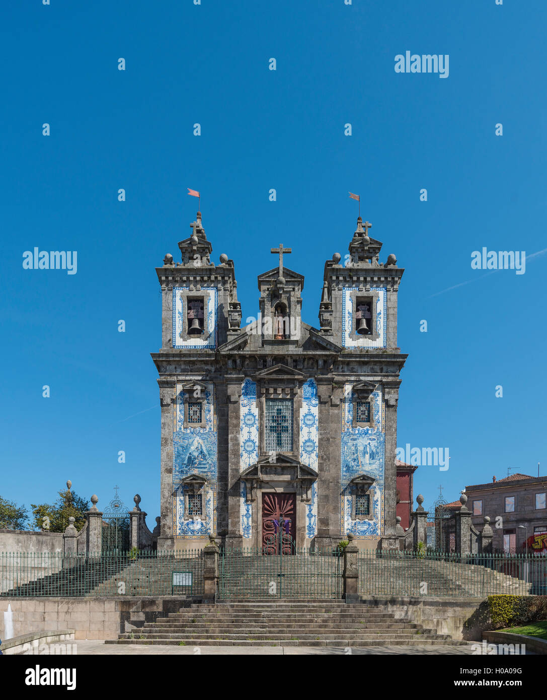 Igreja de Santo IIdefonso, Kirche, Porto, Portugal Stockfoto