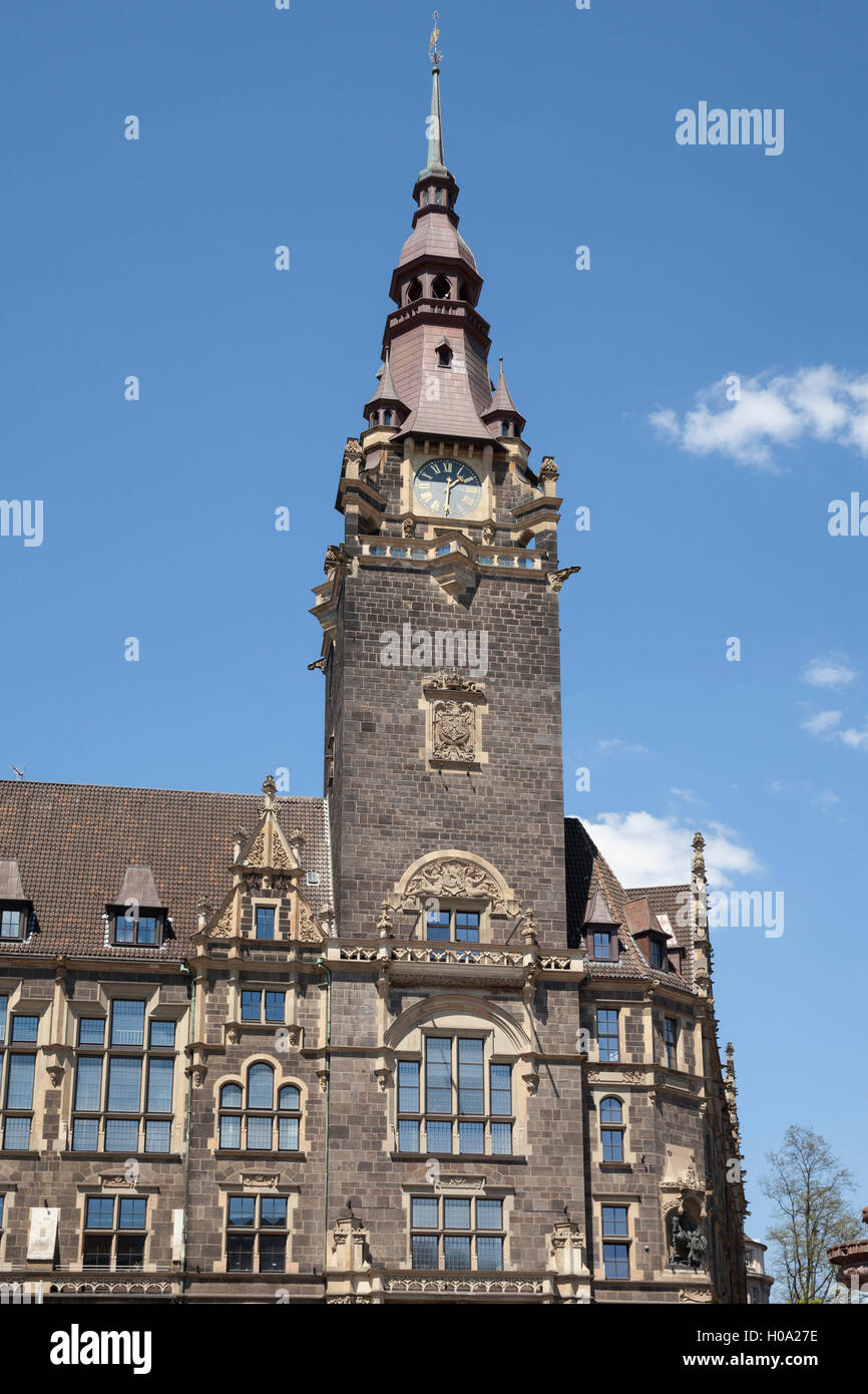 City Hall, Wuppertal, Bergisches Land, Nordrhein-Westfalen, Deutschland Stockfoto