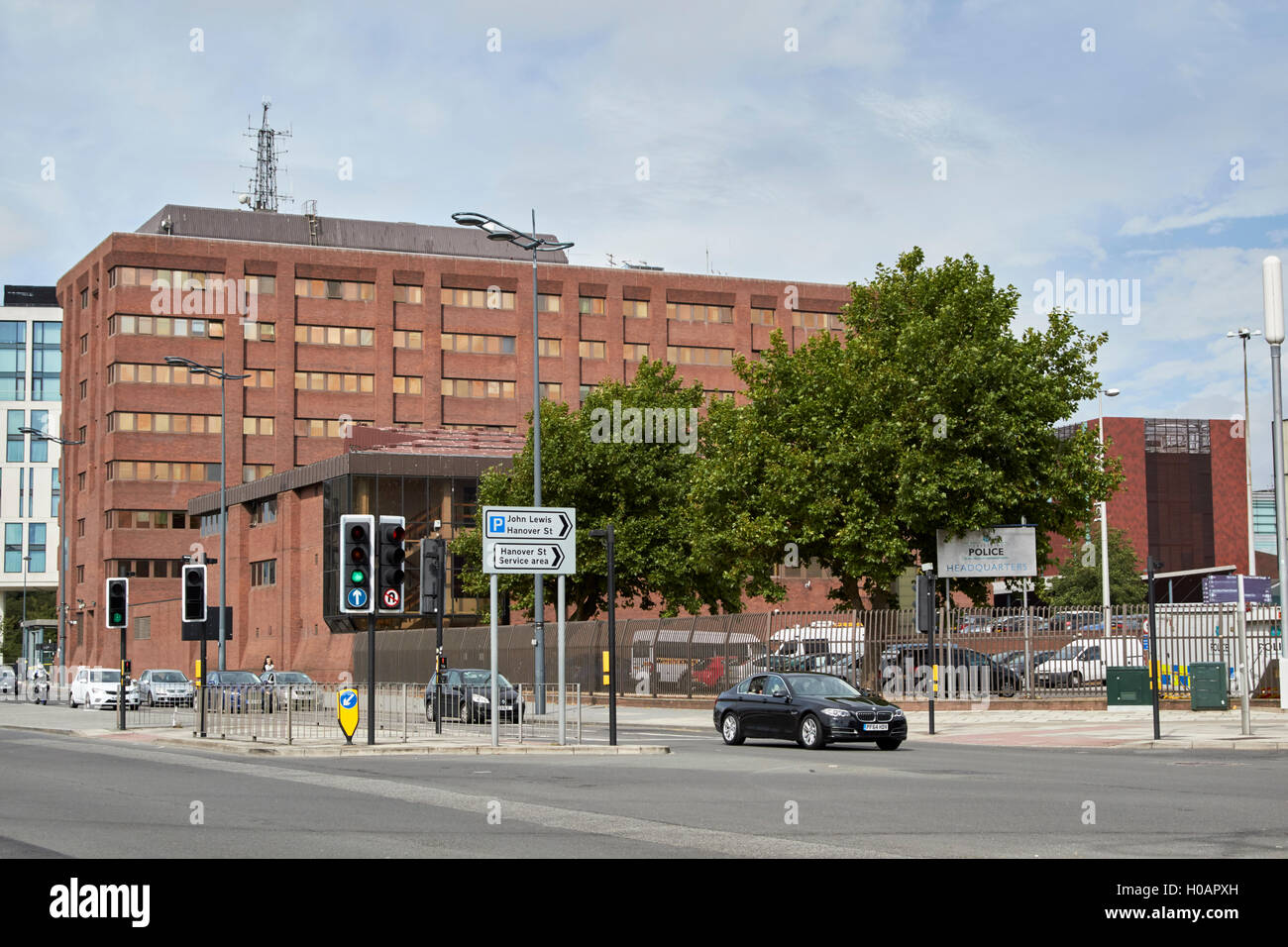 Merseyside Polizei Hauptquartier hq Liverpool Merseyside UK Stockfoto