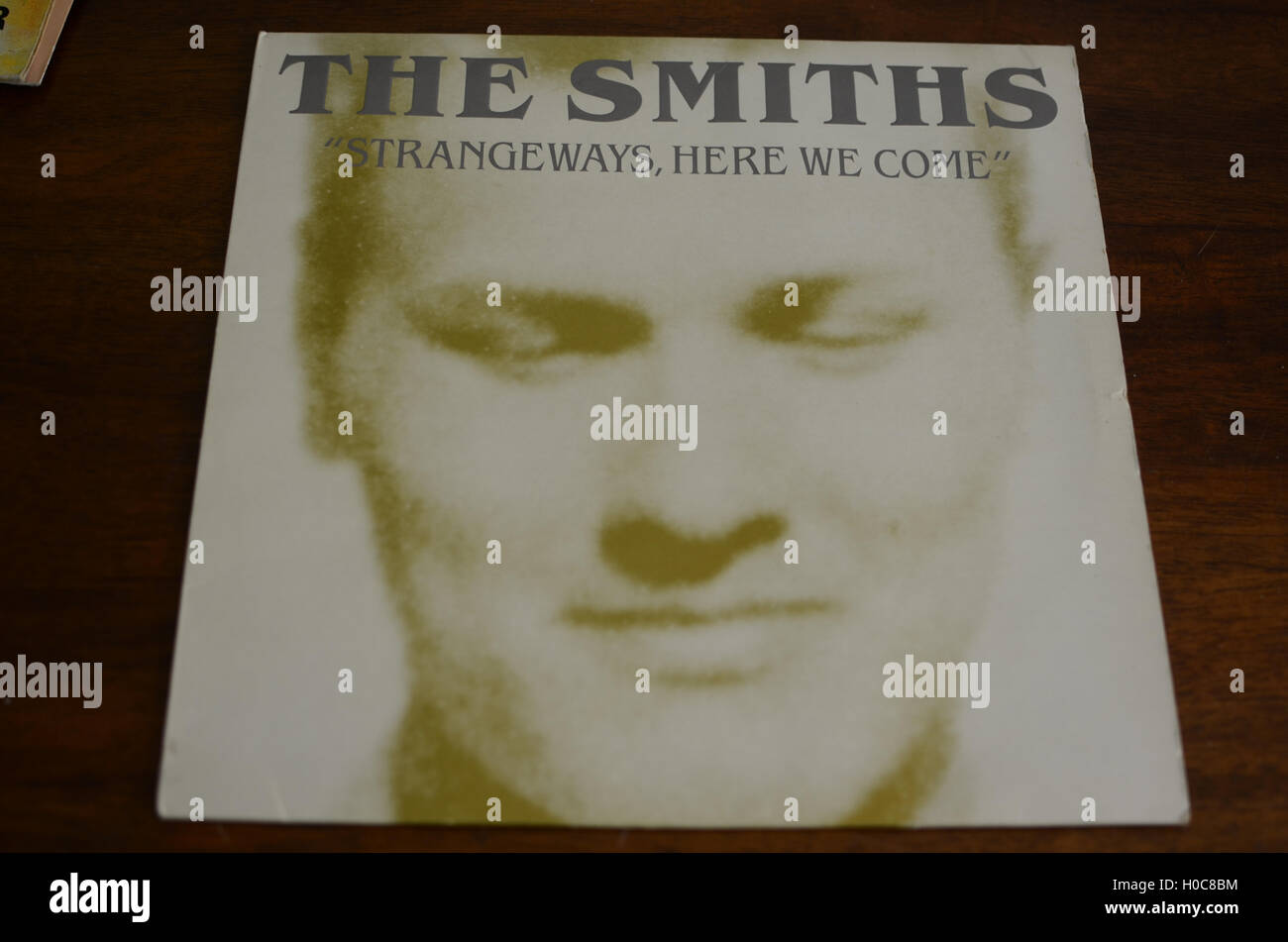 Die Smiths, Strangeways hier wir kommen, Vinyl, Frontabdeckung, Hülse Stockfoto