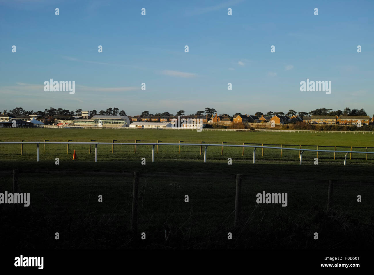 Stratford-upon-Avon-Rennbahn Stockfoto