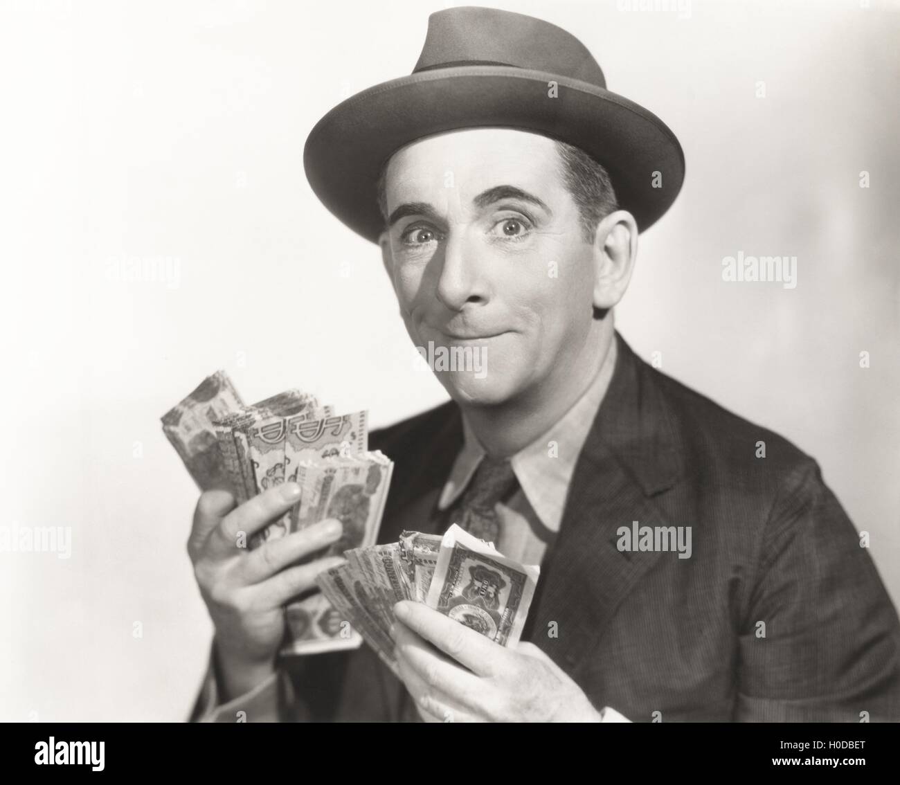 Gewinner bekommt alles Stockfoto