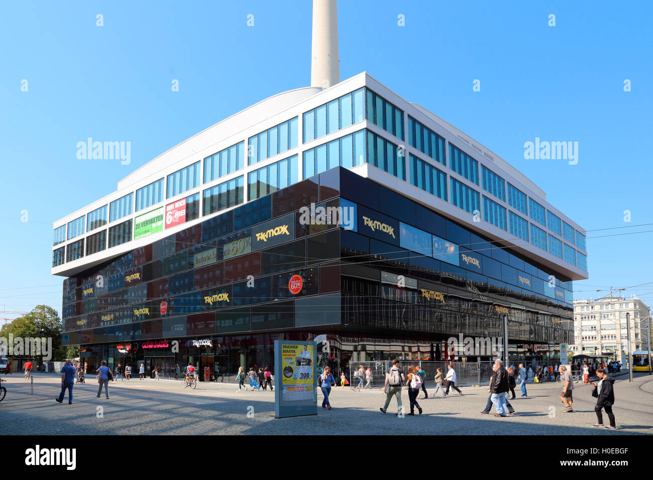 Berlin-Alexanderplatz Stockfoto