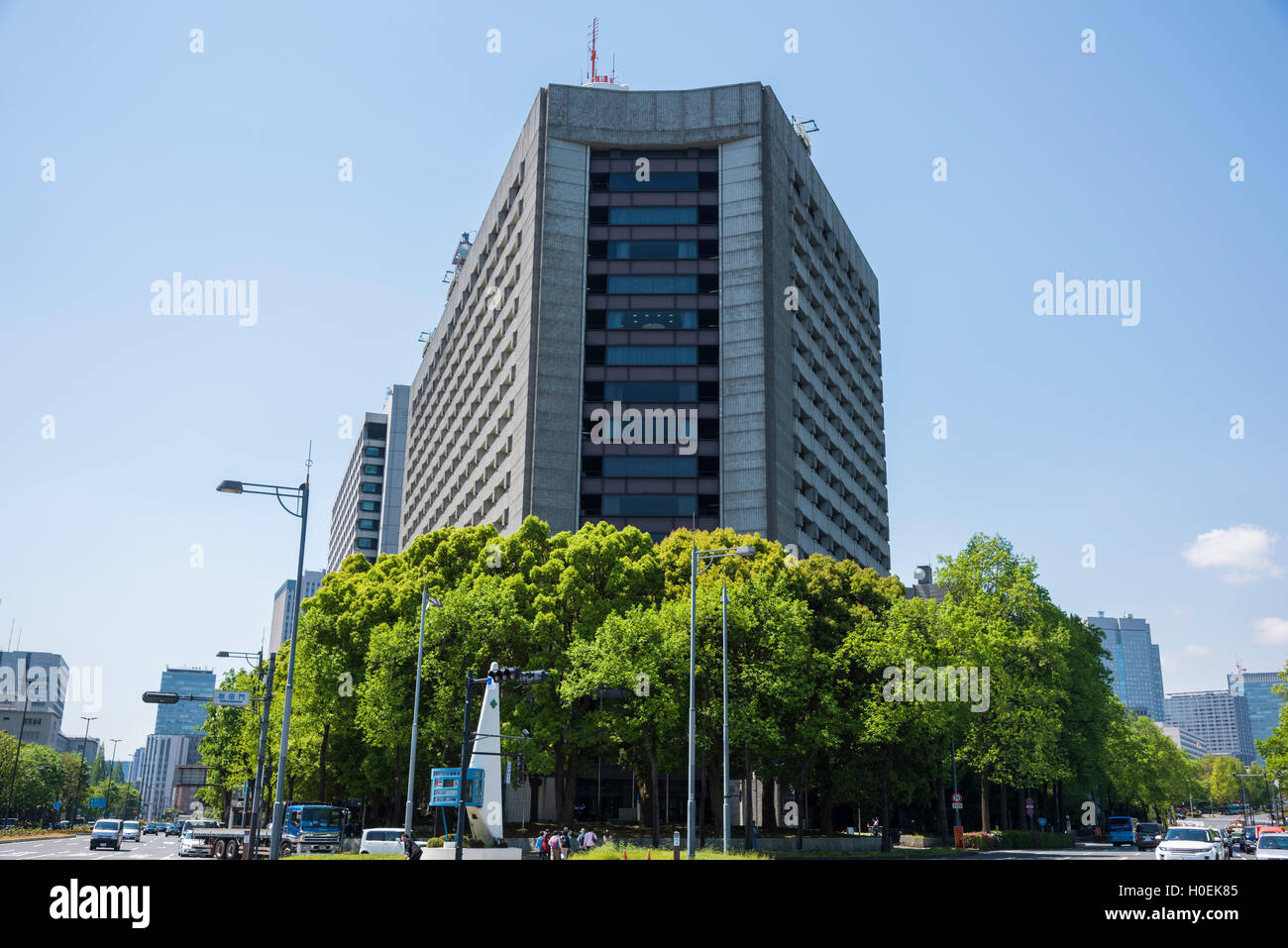 Tokyo Metropolitan Police Department, Chiyoda-Ku, Tokyo, Japan Stockfoto