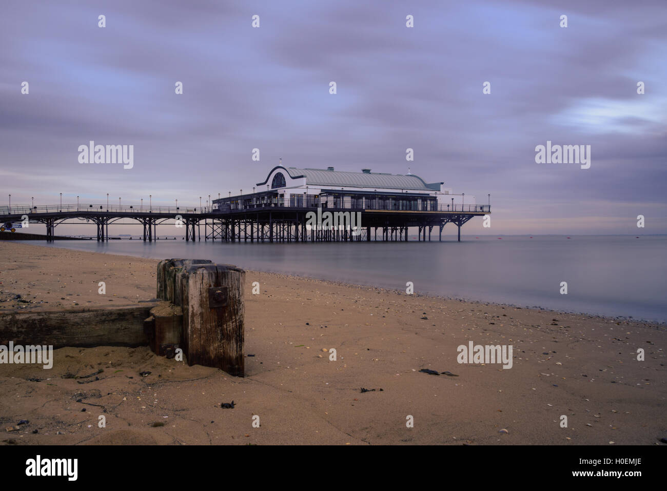 Der Pier, Cleethorpes. Stockfoto