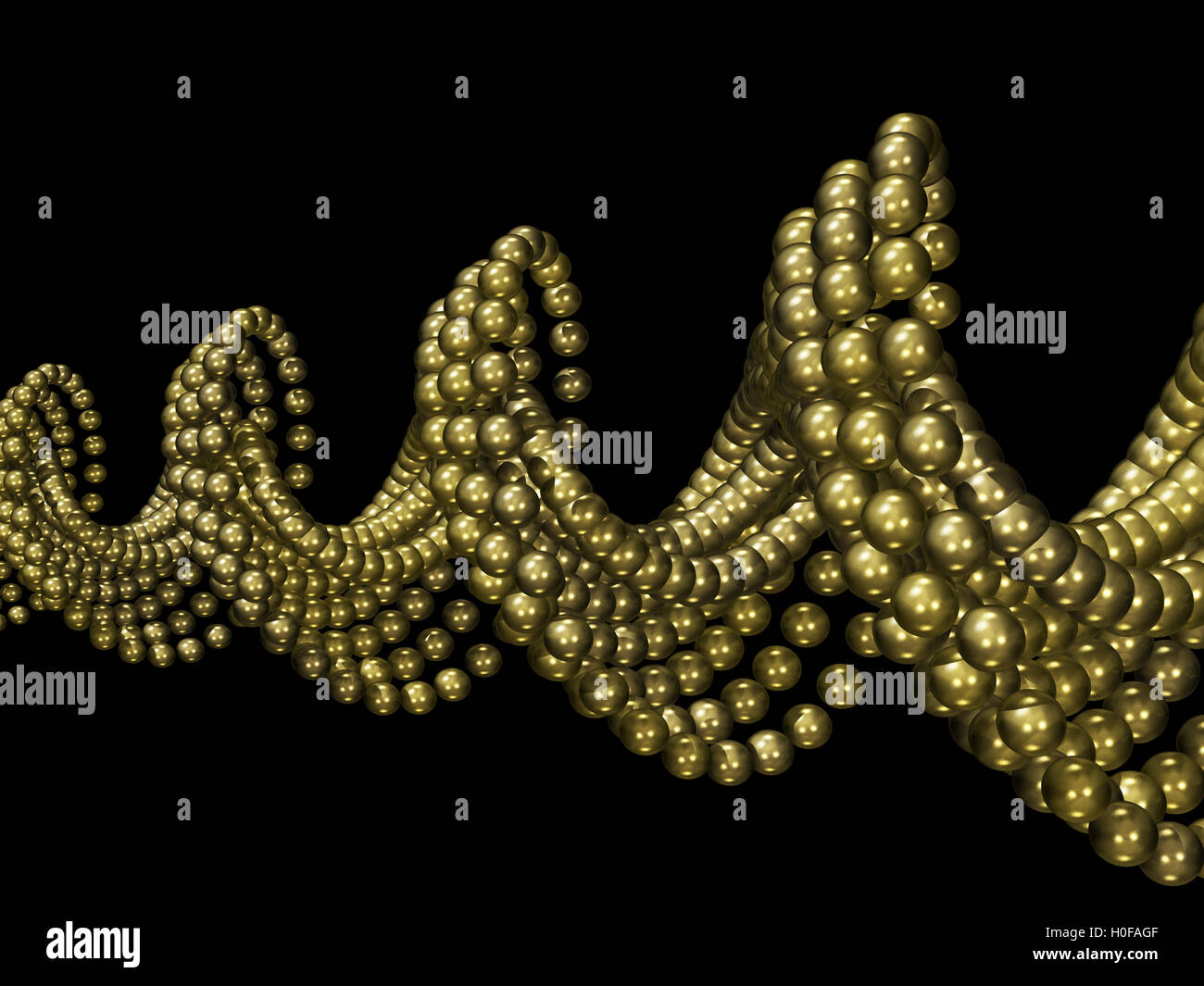 Golden Helix Stockfoto