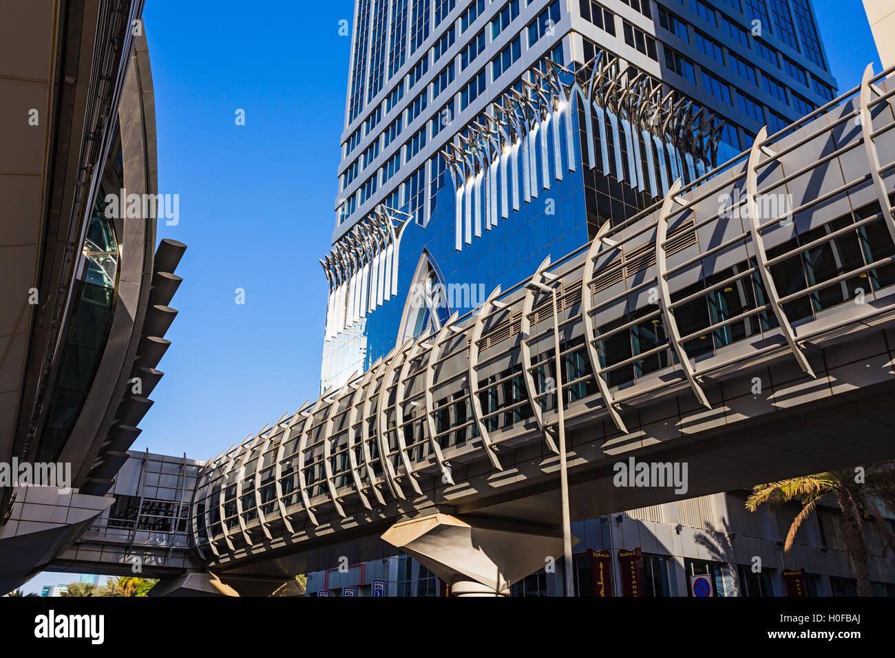 Dubai Metro als weltweit längste vollautomatische u-Bahn-Netz (75 Stockfoto