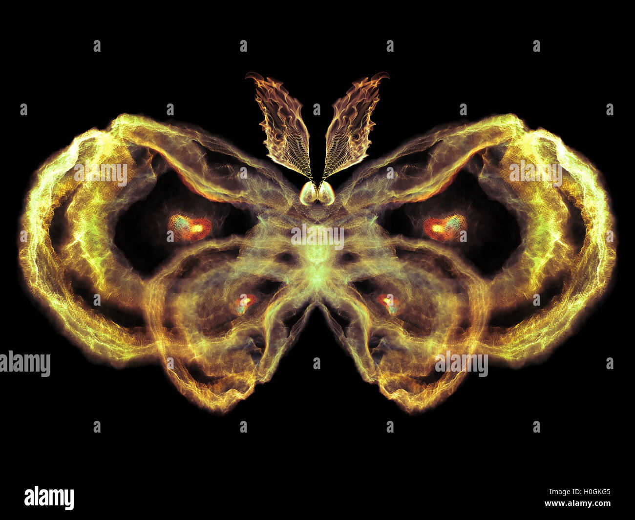 Schmetterling-Design Stockfoto