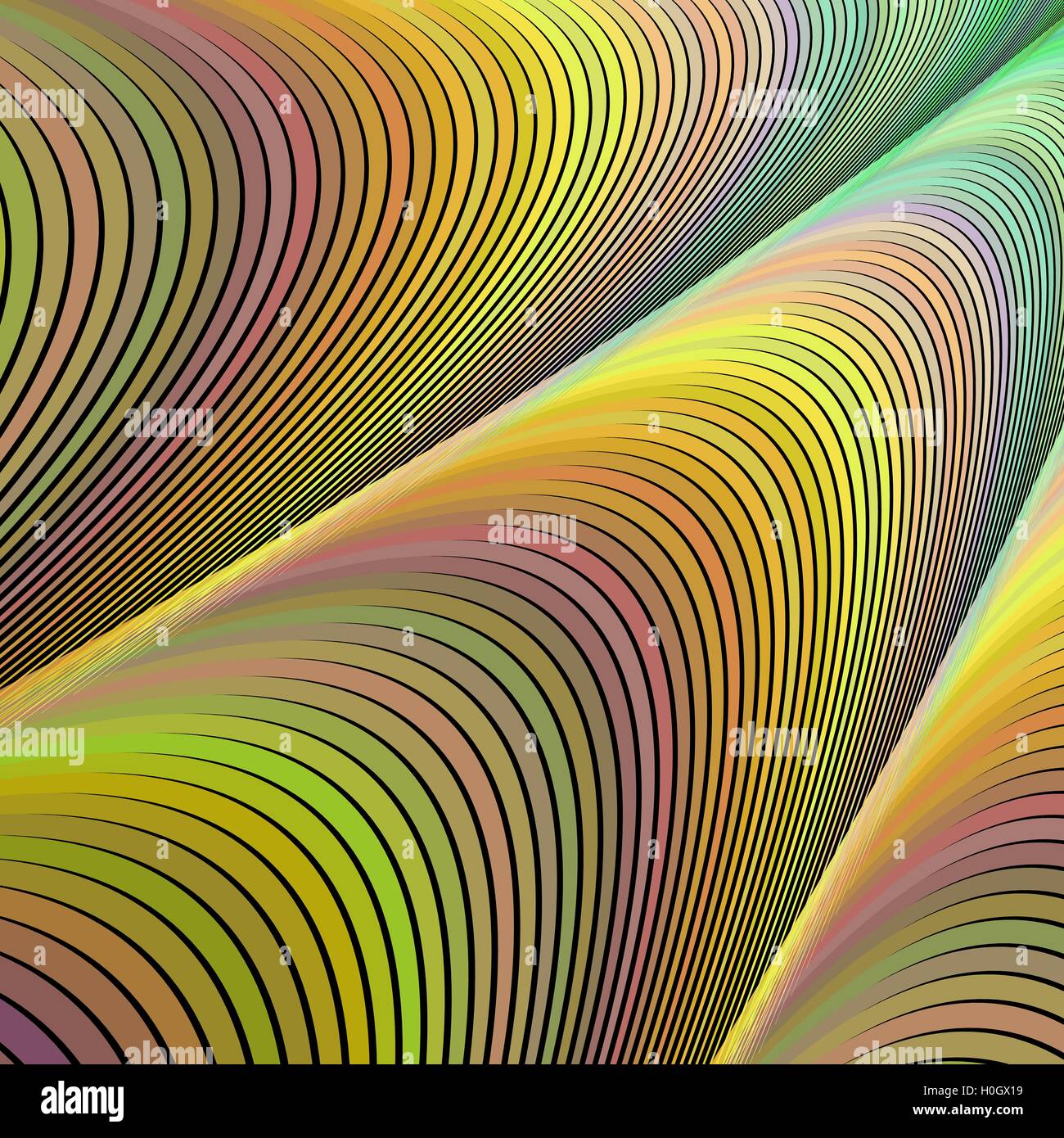 Abstraktes Vektor-Fraktal-Design-Hintergrund Stock Vektor