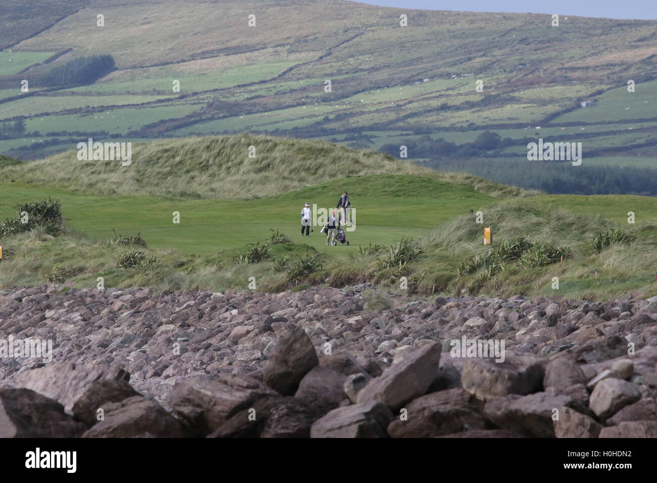 Waterville Golf Links, Waterville, County Kerry, Irland. Stockfoto