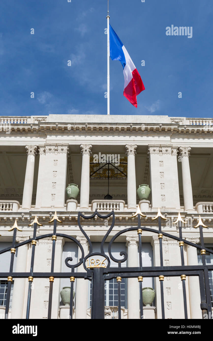 Palais De La Präfektur, Nizza, Côte d ' Azur, Alpes-Maritimes, Frankreich Stockfoto