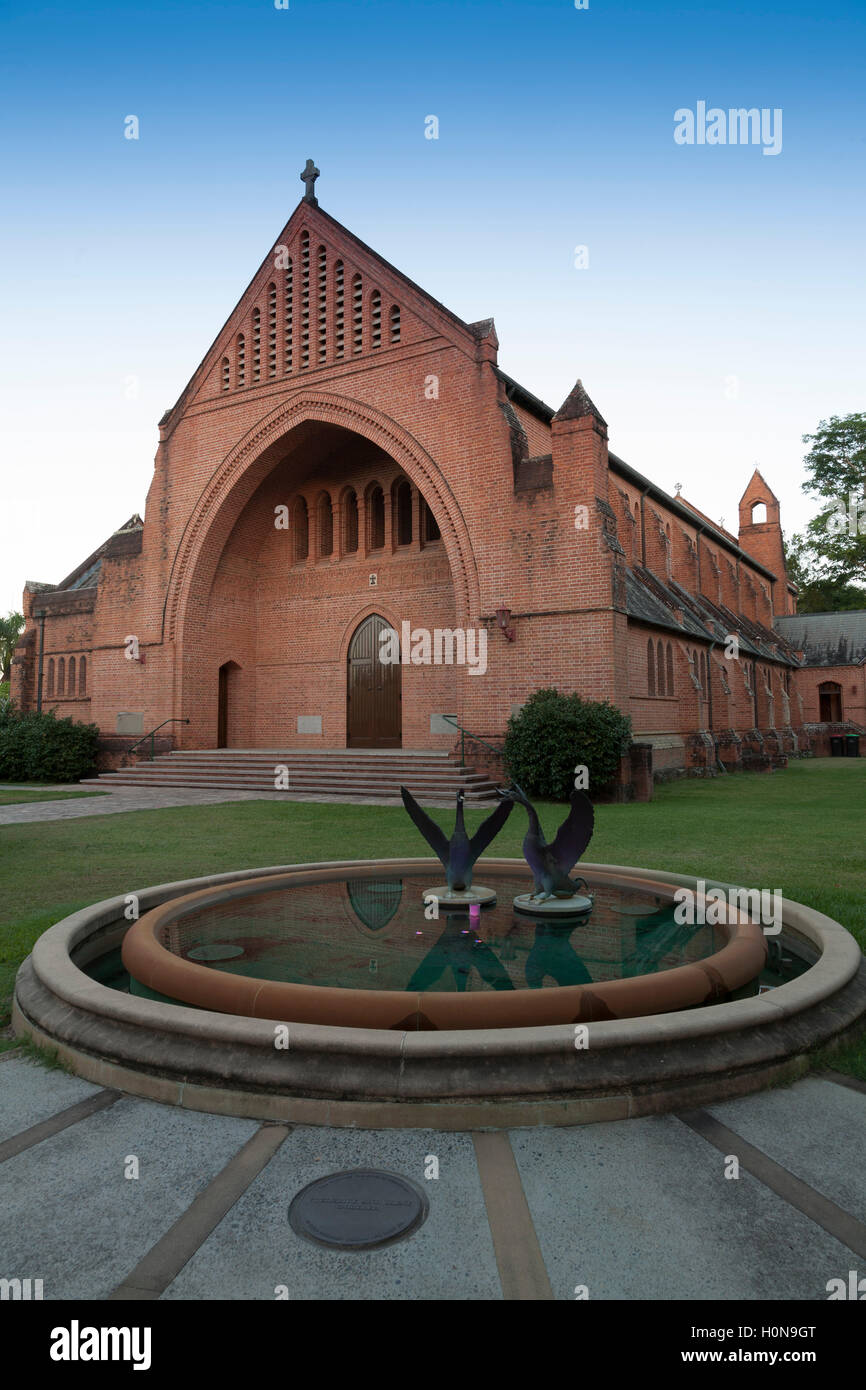 Christ Church Cathedral, entworfen von John Horbury Hunt, Grafton NSW Australia Stockfoto