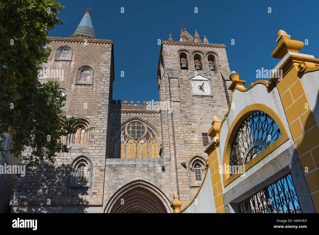 Évora Kathedrale Sé de Évora Alentejo Portugal Stockfoto