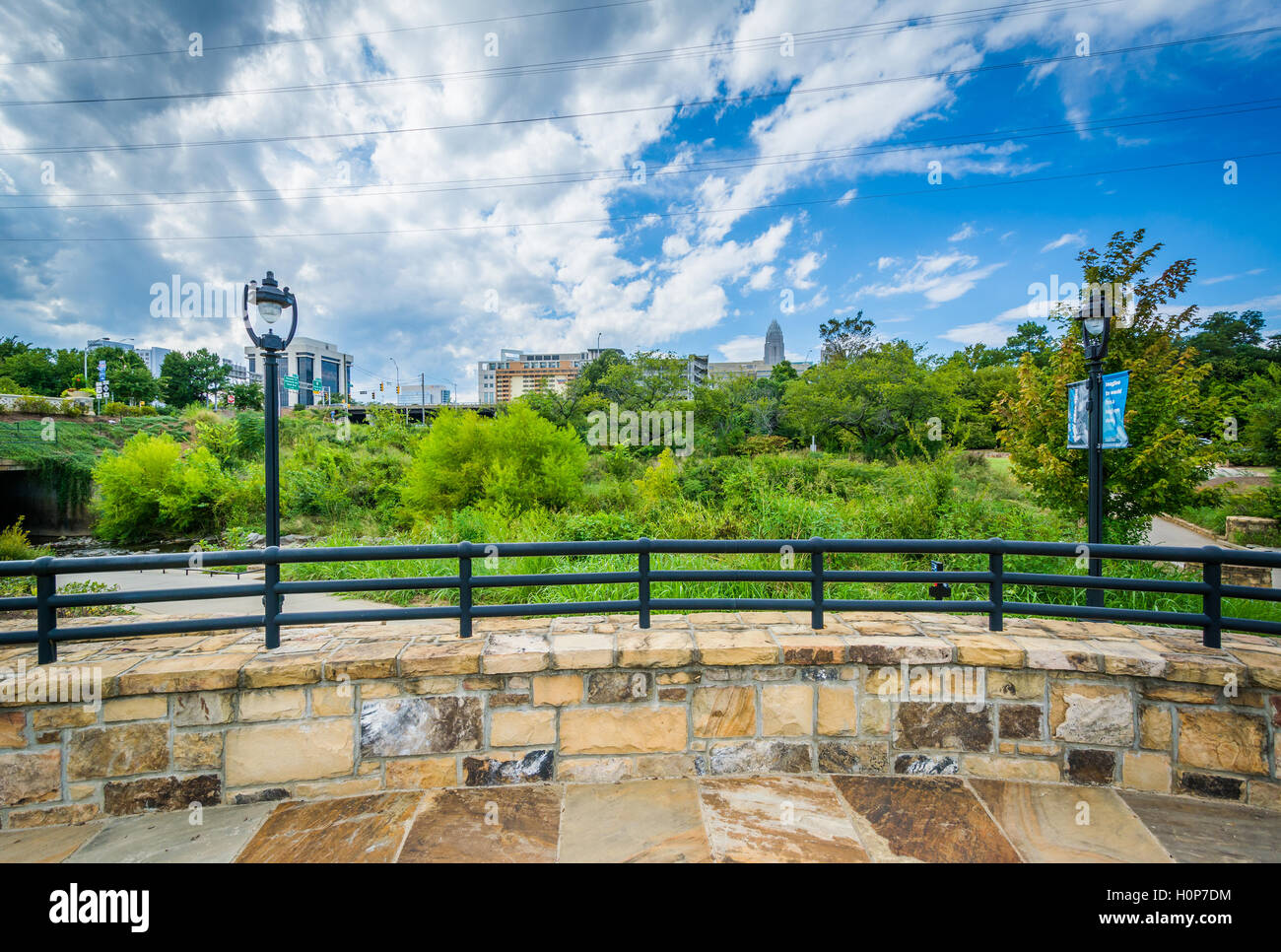 Elizabeth Park, in Elisabeth, Charlotte, North Carolina. Stockfoto