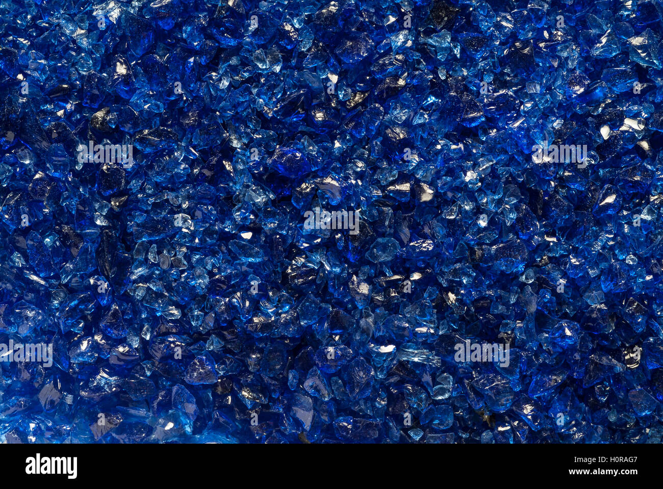 Blaue Glimmer Textur Stockfoto