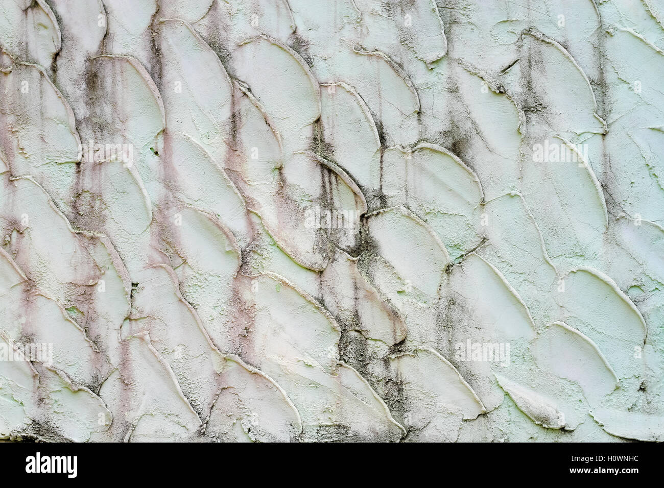 Betonwand abstrakte background.a kontinuierlichen vertikalen Ziegel oder Stein-Struktur, die umschließt oder teilt eine Fläche. Stockfoto