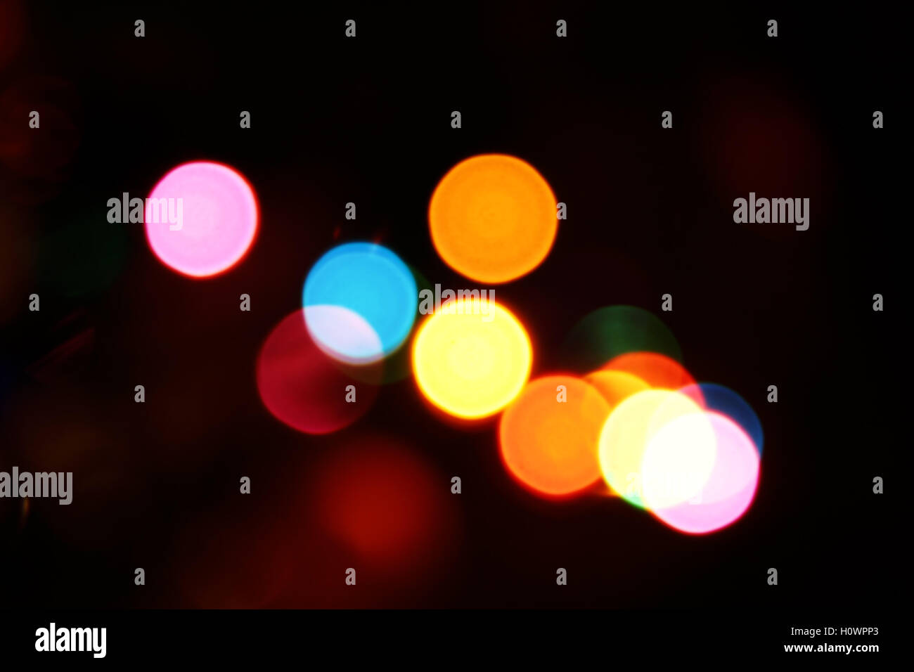 Lebendige unscharfen Lichter, Bokeh optischen Effekt. Abstrakte Fotohintergrund Stockfoto Lebendige unscharfen Lichter, Bokeh optischen Effekt. Abstrakte Fotohintergrund Stockfoto