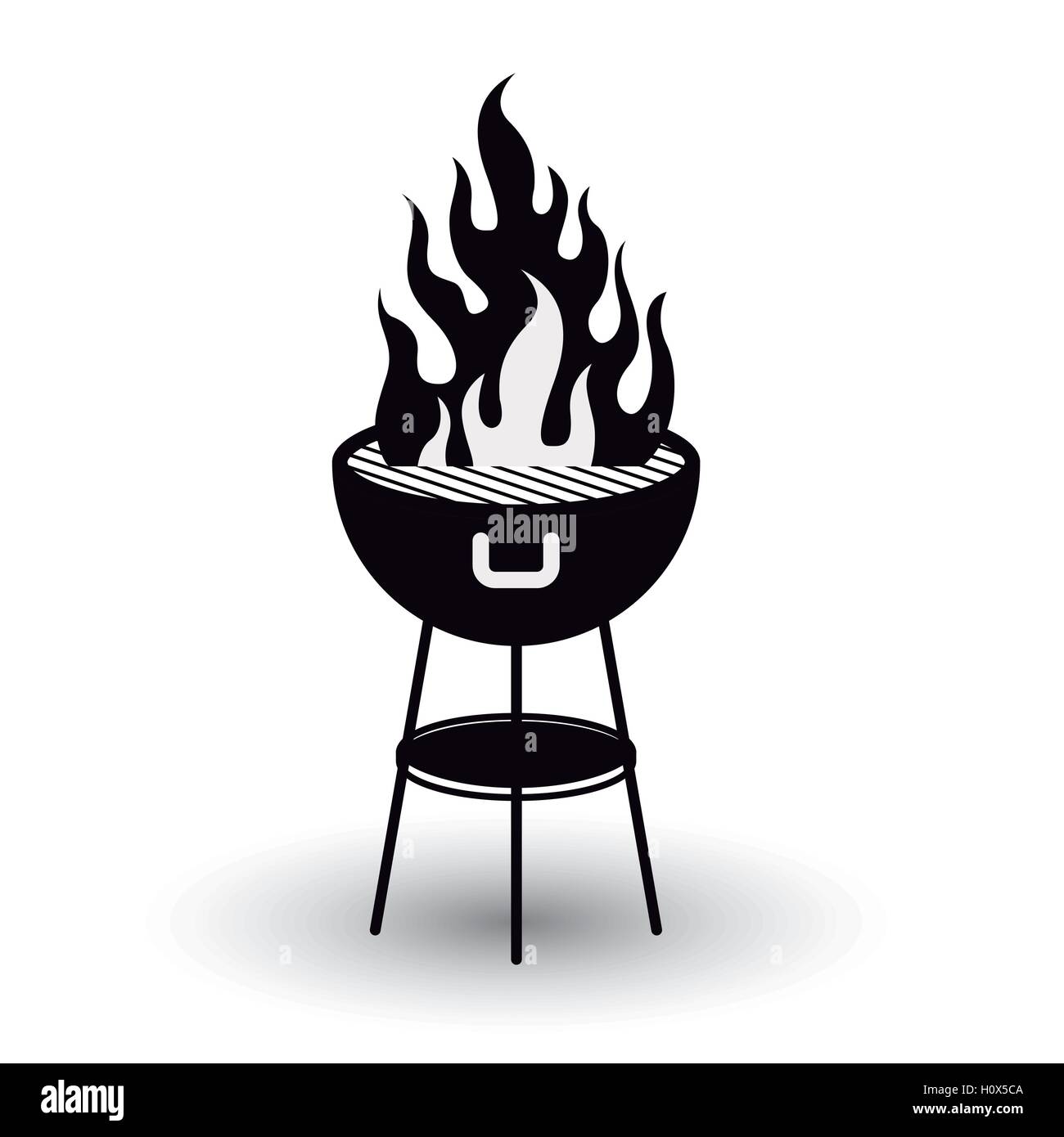 BBQ und GrillMenüdesign Alamy