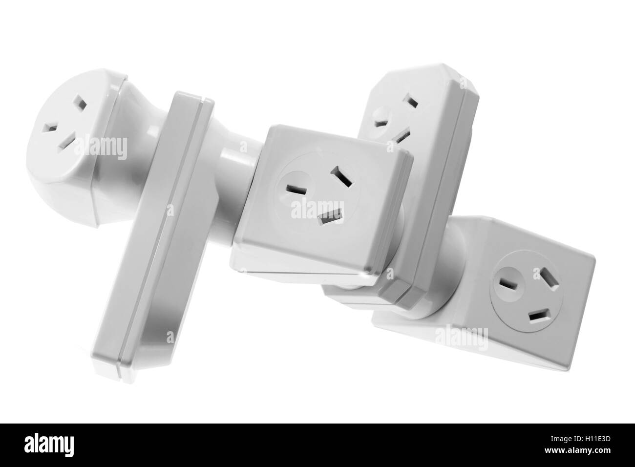 Netzadapter Stockfoto