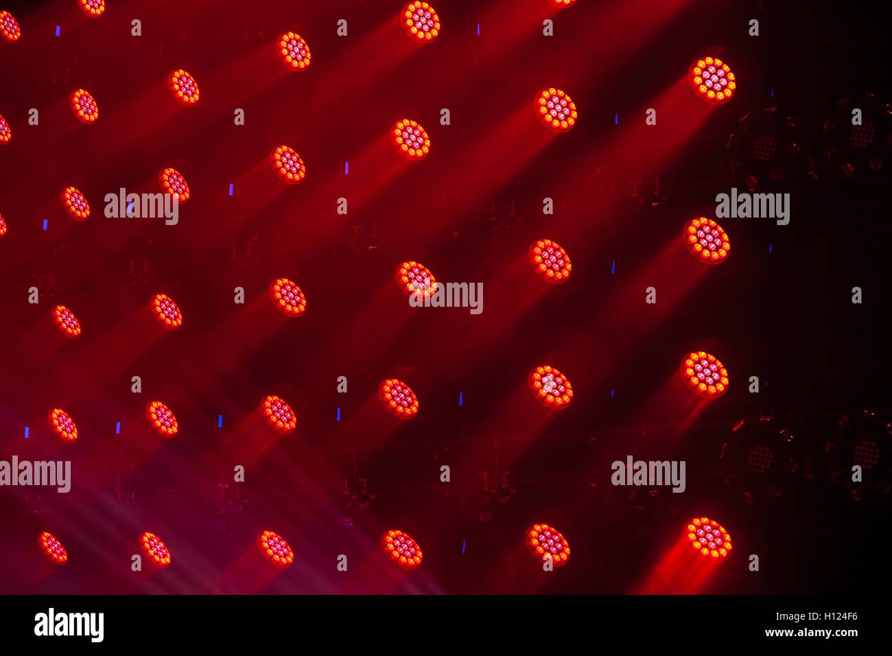 Bunte Bühne hellen Hintergrund Stockfoto