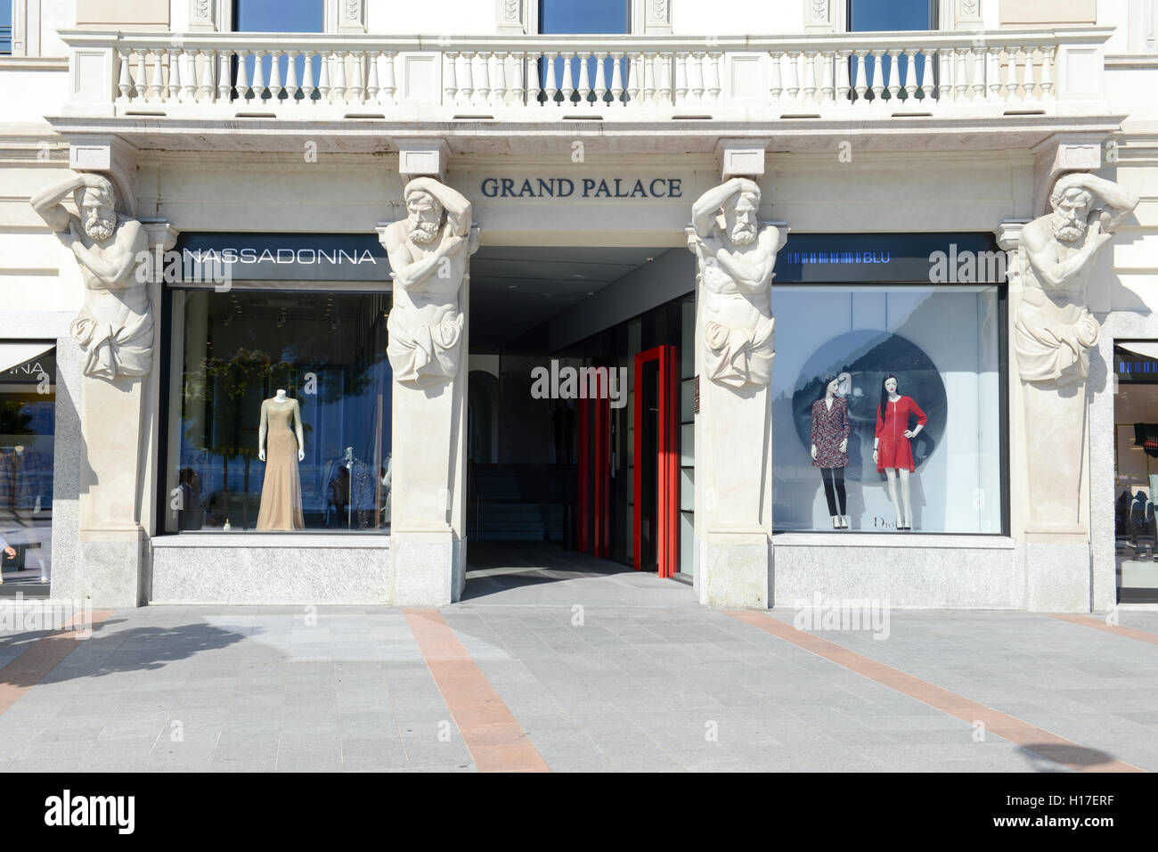 Fashion Shop Lugano Ticino Switzerland Stockfotos und -bilder Kaufen - Alamy