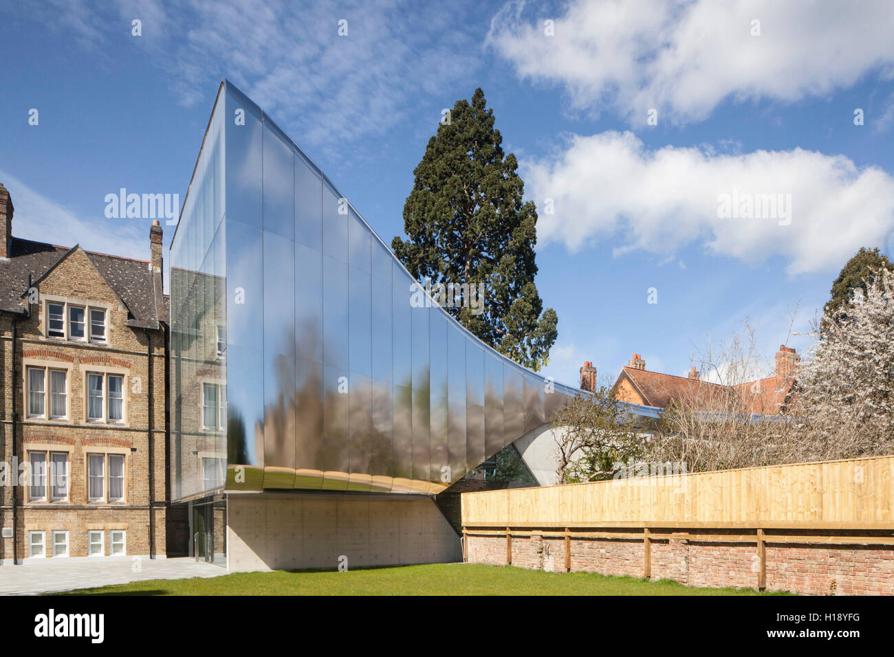 Zaha Hadid, Investcorp Bau, Nahost Zentrums St. Anthony es College in Oxford Stockfoto