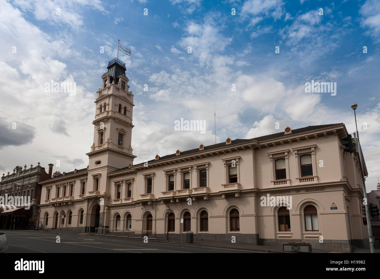 Das ehemalige Postamt Ballarat (1864) war das größte viktorianischen Gebäude seiner Art außerhalb der Melbourne General Post Office. Stockfoto