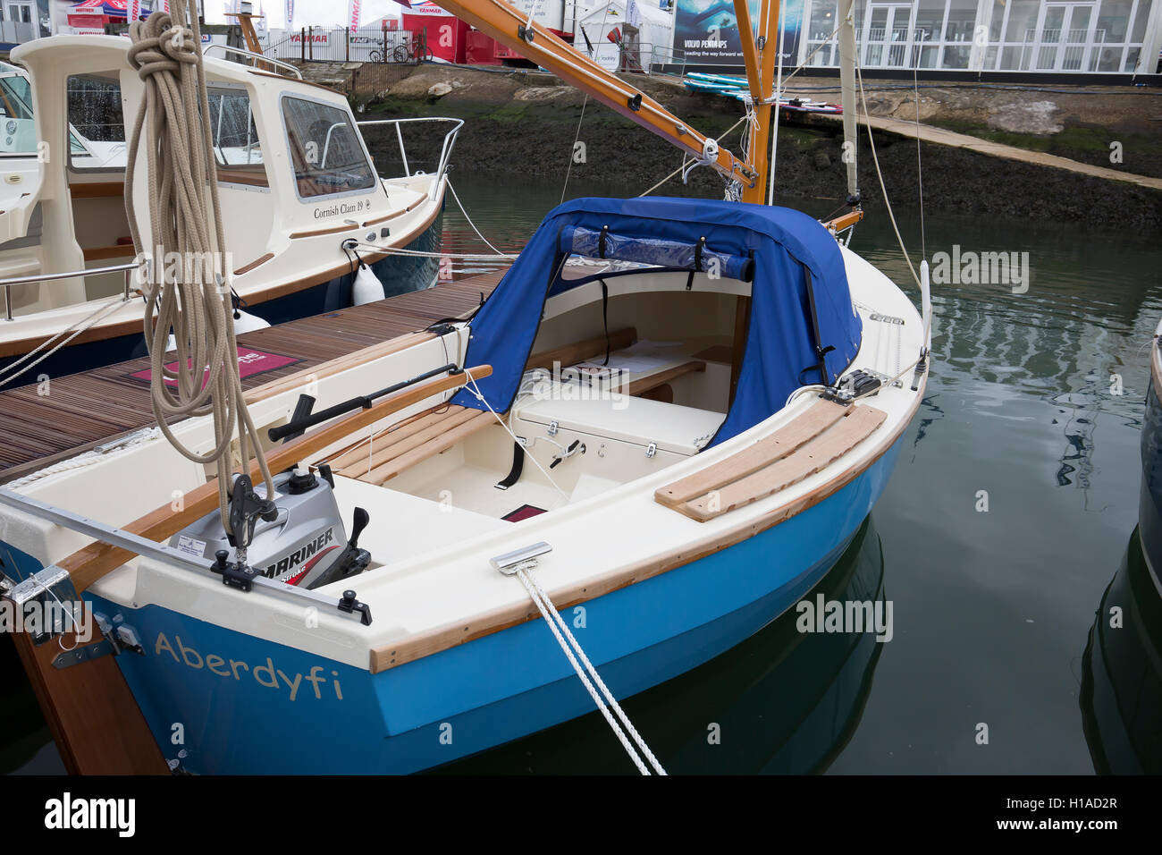 Southampton, UK. 22. Sep, 2016. Aberdyfi auf der Southampton Boat Show 2016 Kredit: Keith Larby/Alamy Live News Stockfoto