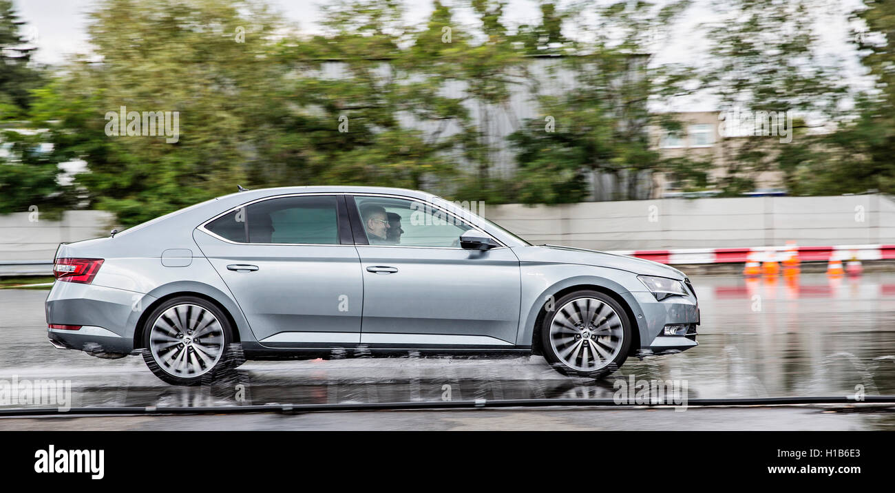 Skoda Superb III Stockfoto