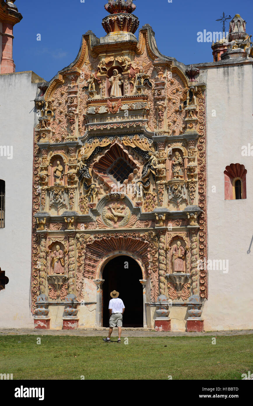 Mexiko, Queretaro Staat Sierra Gorda, San Francisco del Valle de Tilaco Stockfoto