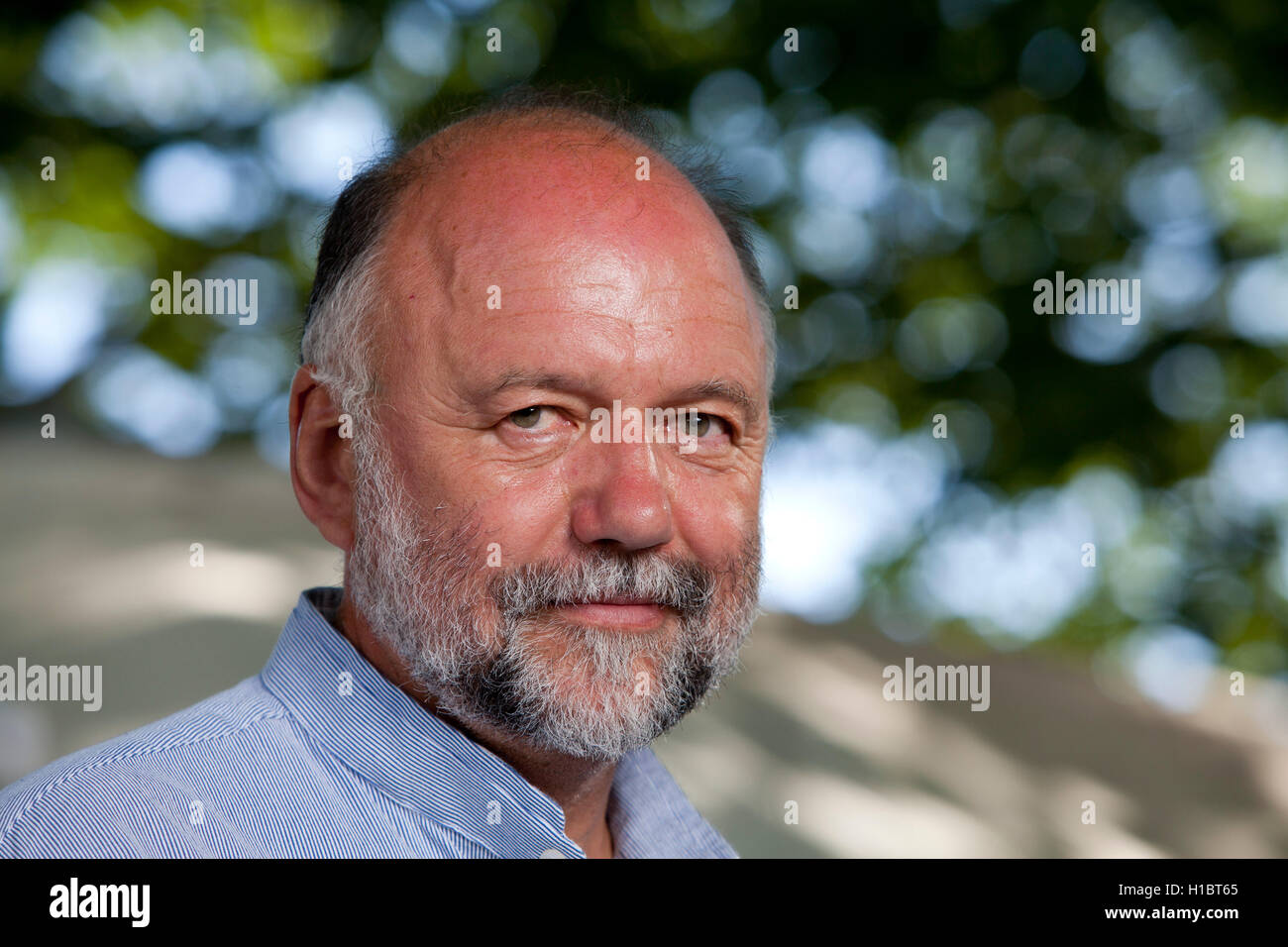 Andrey Yuryevich Kurkov, der ukrainische Schriftsteller auf dem Edinburgh International Book Festival. Edinburgh, Schottland. 17. August 2016, Foto von Gary Doak/Writer Bilder WELTRECHTE Stockfoto