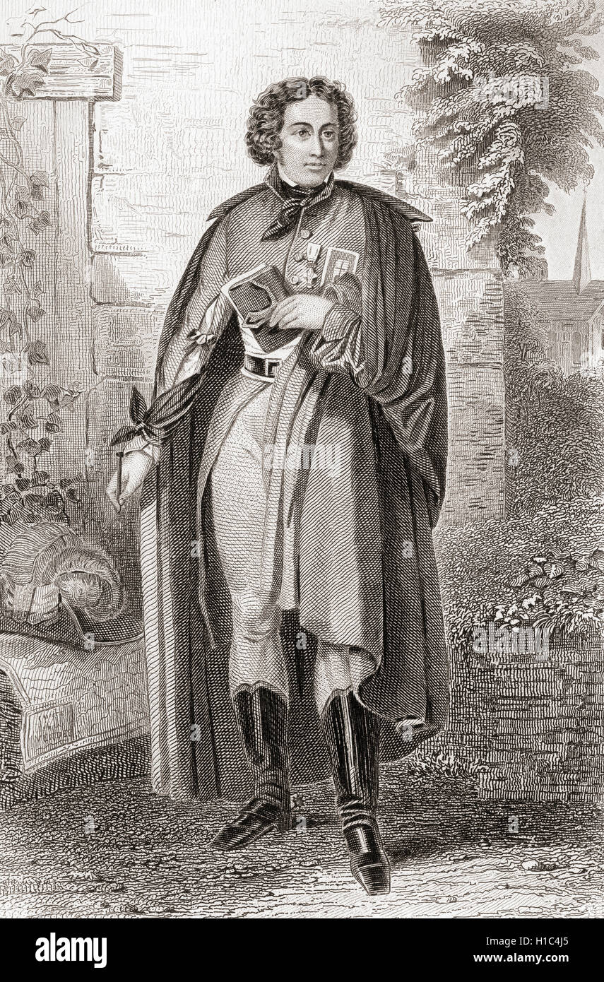 Charles-Melchior Arthus, Marquis de Bonchamps, 1760 – 1793.  Französischer Politiker und Führer der Vendéan Aufstand von Royalisten gegen die Republik während der französischen Revolution. Stockfoto