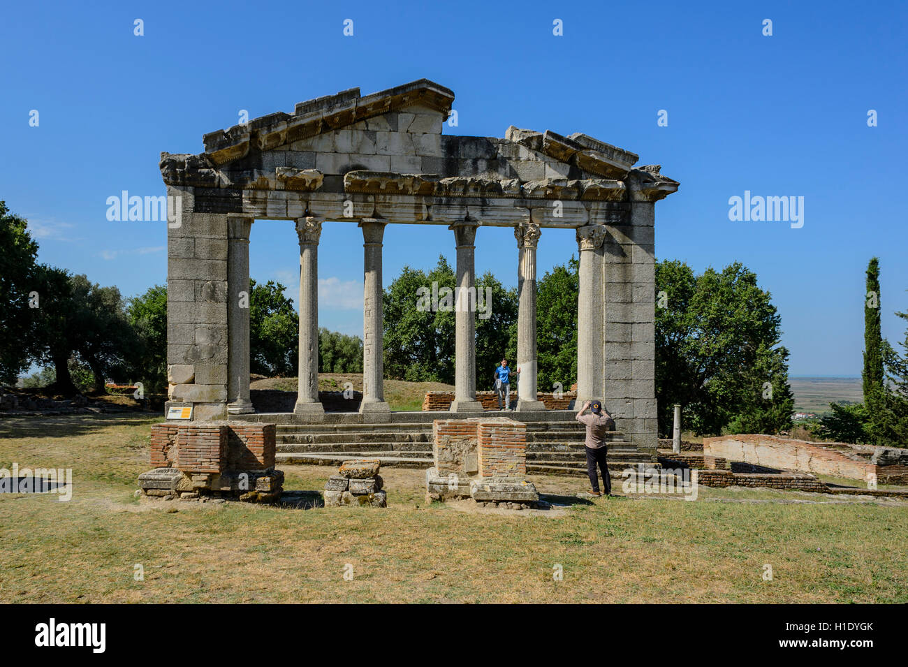 Apollonia, Albanien Stockfoto