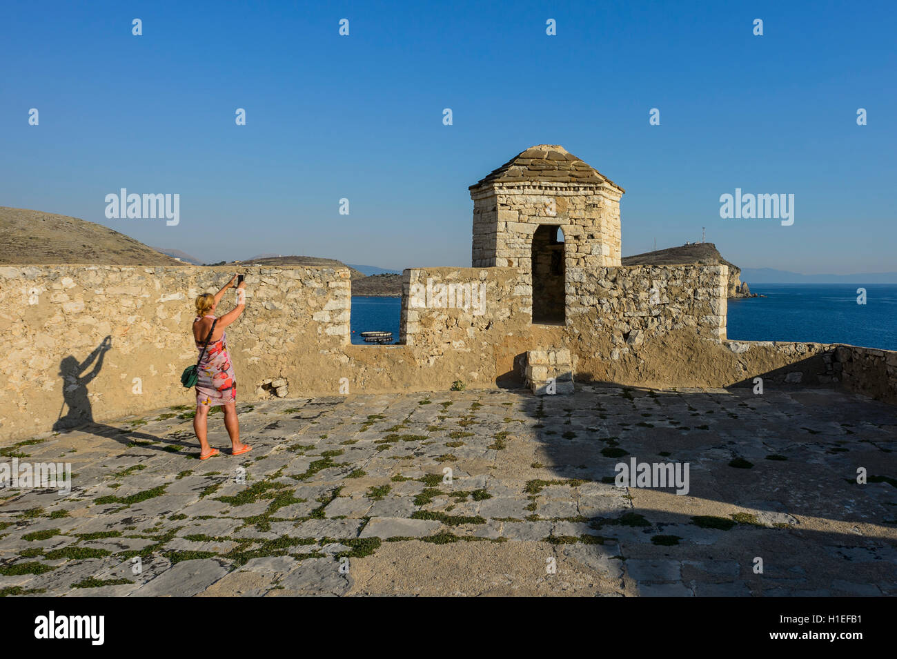 Porto Palermo, Albanien Stockfoto