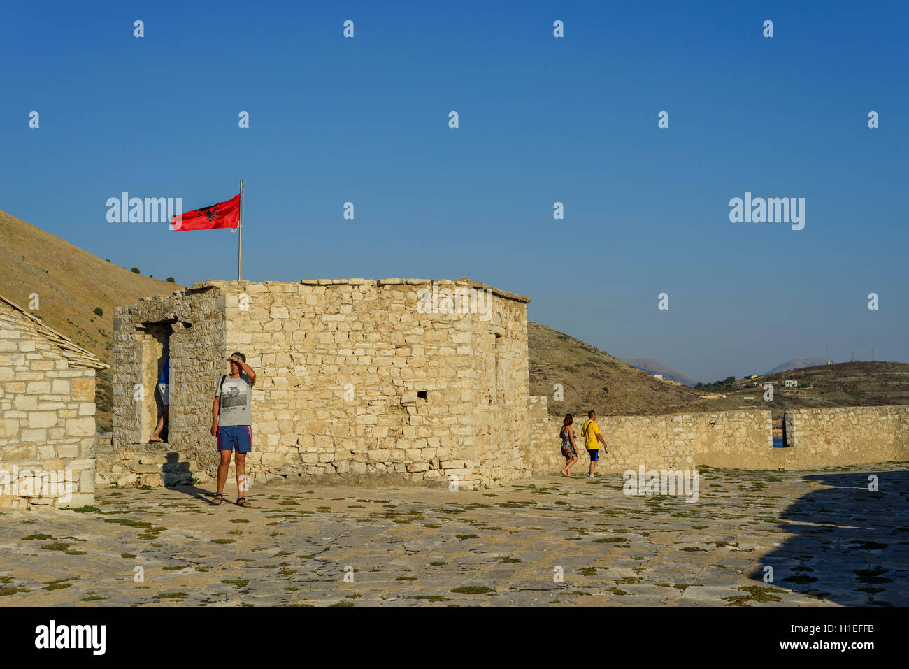 Porto Palermo, Albanien Stockfoto