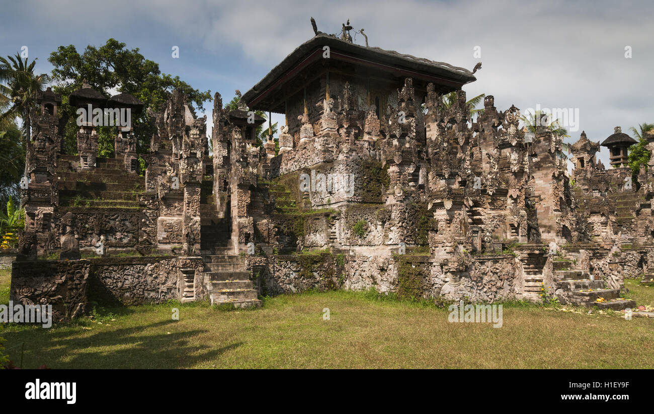 Indonesien, Bali, Sangsit, Pura Beji Tempel Stockfoto