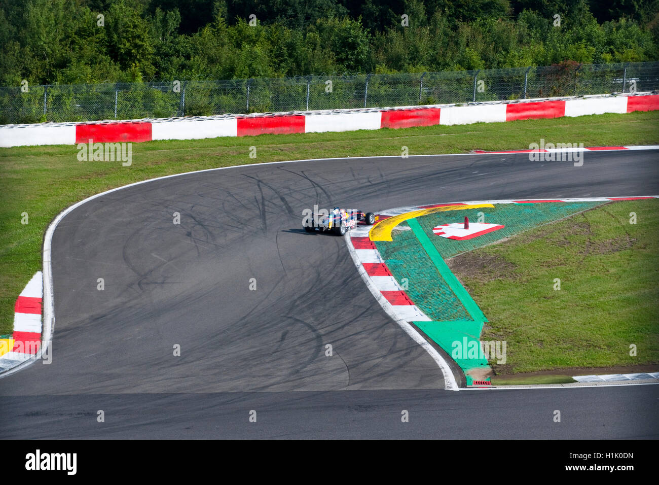 Veedol-Schikane, traditionelle grand Prix verfolgen Nürburgring, Rheinland-Pfalz, Deutschland, Europa Stockfoto