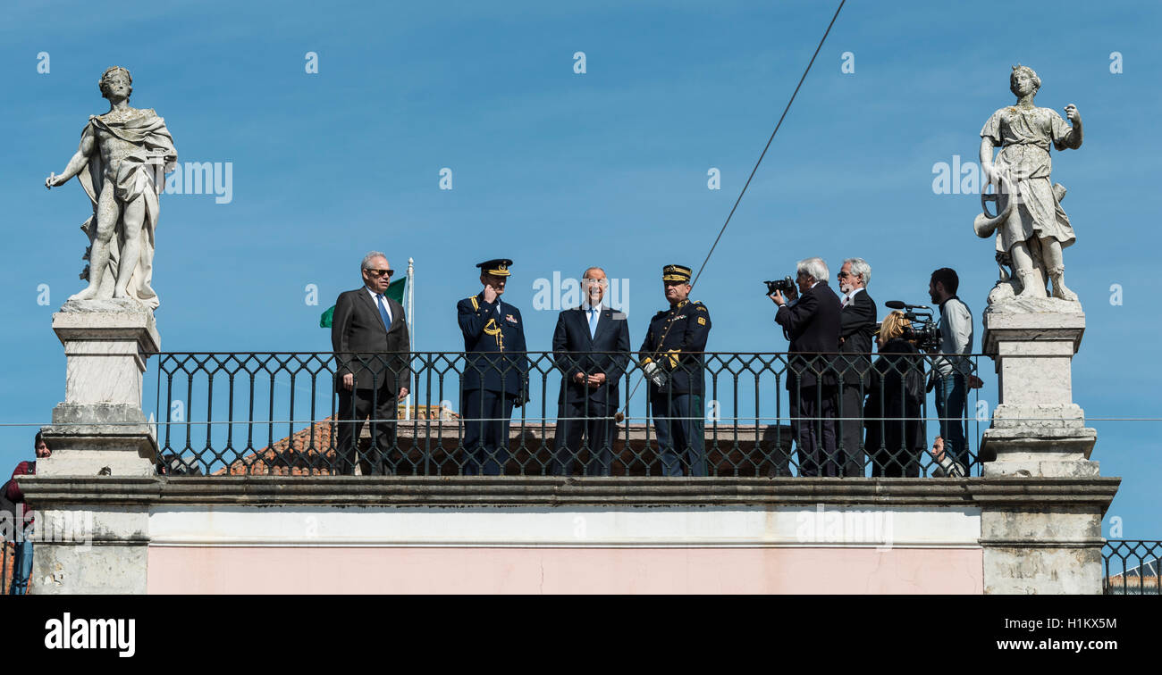 Rede des portugiesischen Präsidenten Marcelo Rebelo de Sousa, Lissabon, Lissabon, Portugal Stockfoto