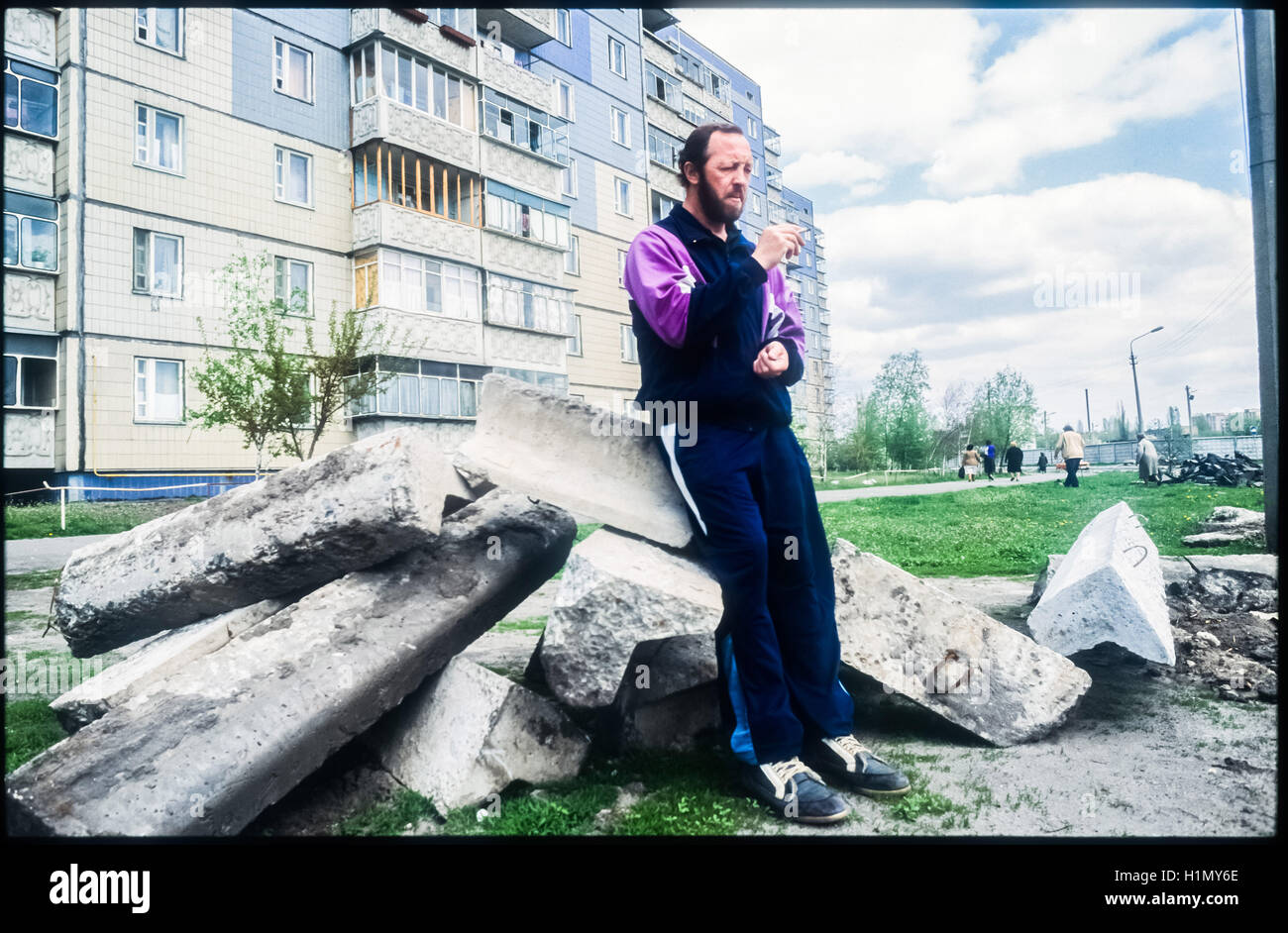 Ehemalige Einwohner von Prypjat umgesiedelt nach der nuklearen Unfall