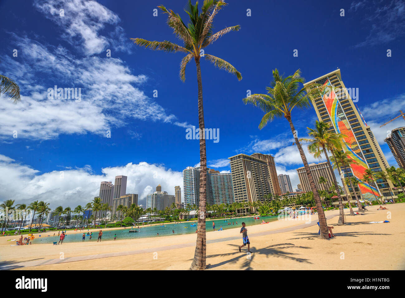 Hilton Hawaiian Village Stockfoto