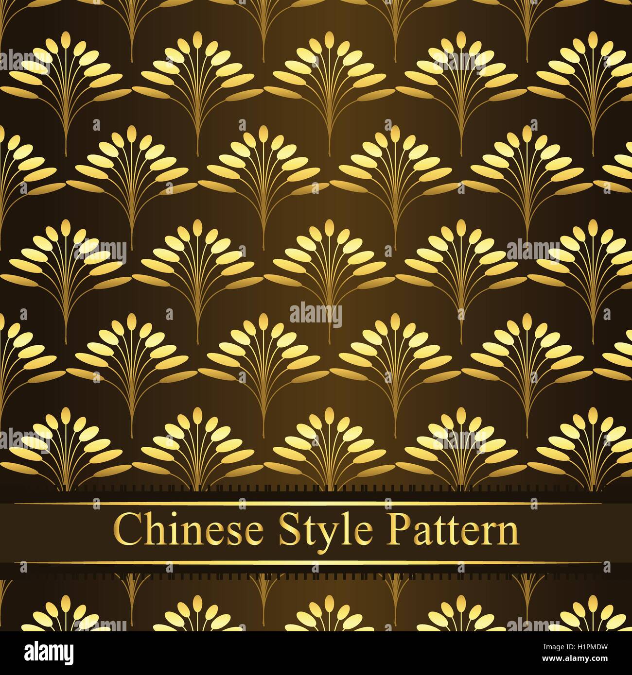 Chinesische Muster Hintergrund - Design-Elemente Stock Vektor