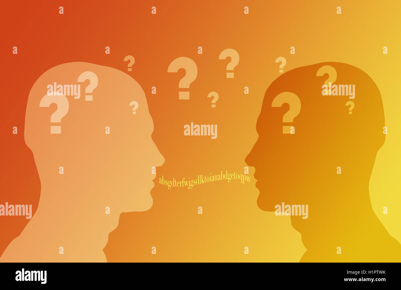 Brainstorming Ideen Konzept Stockfoto