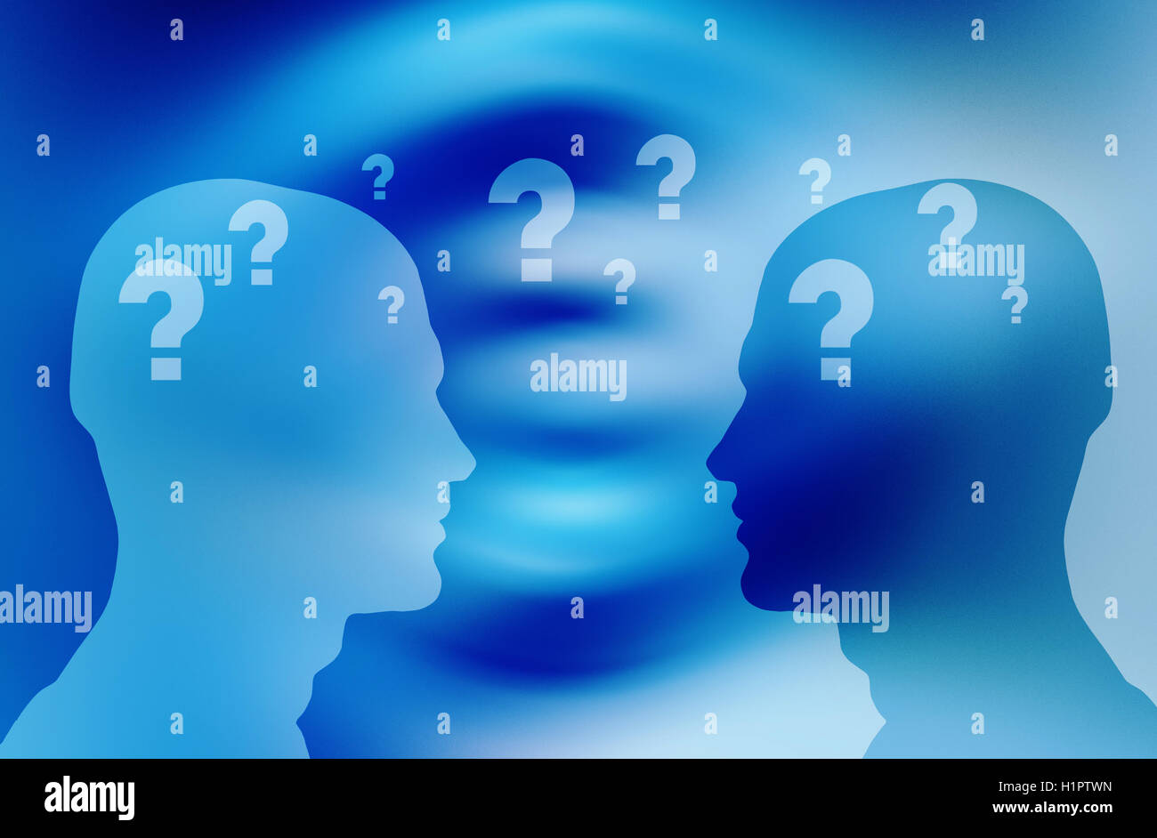 Brainstorming Ideen Konzept Stockfoto